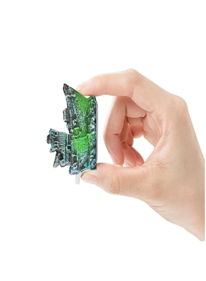 لعبة تزيين حوض السمك النانوي VAYINATO® Mini Wrecked Ship | لعبة تزيين مصغرة | مظهر طبيعي واقعي | مصنوعة من الراتنج | لا يبهت لونها (اشترِ واحدة واحصل على الثانية مجانًا (قطعتان)) من Petzlifeworld - Image 2